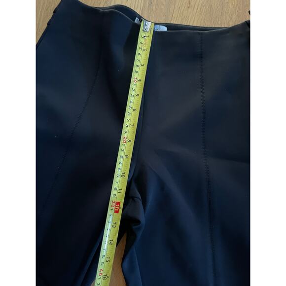 MM Lafleur THE SHAW pant pants black thick scuba material women's size 10 - Picture 9 of 9